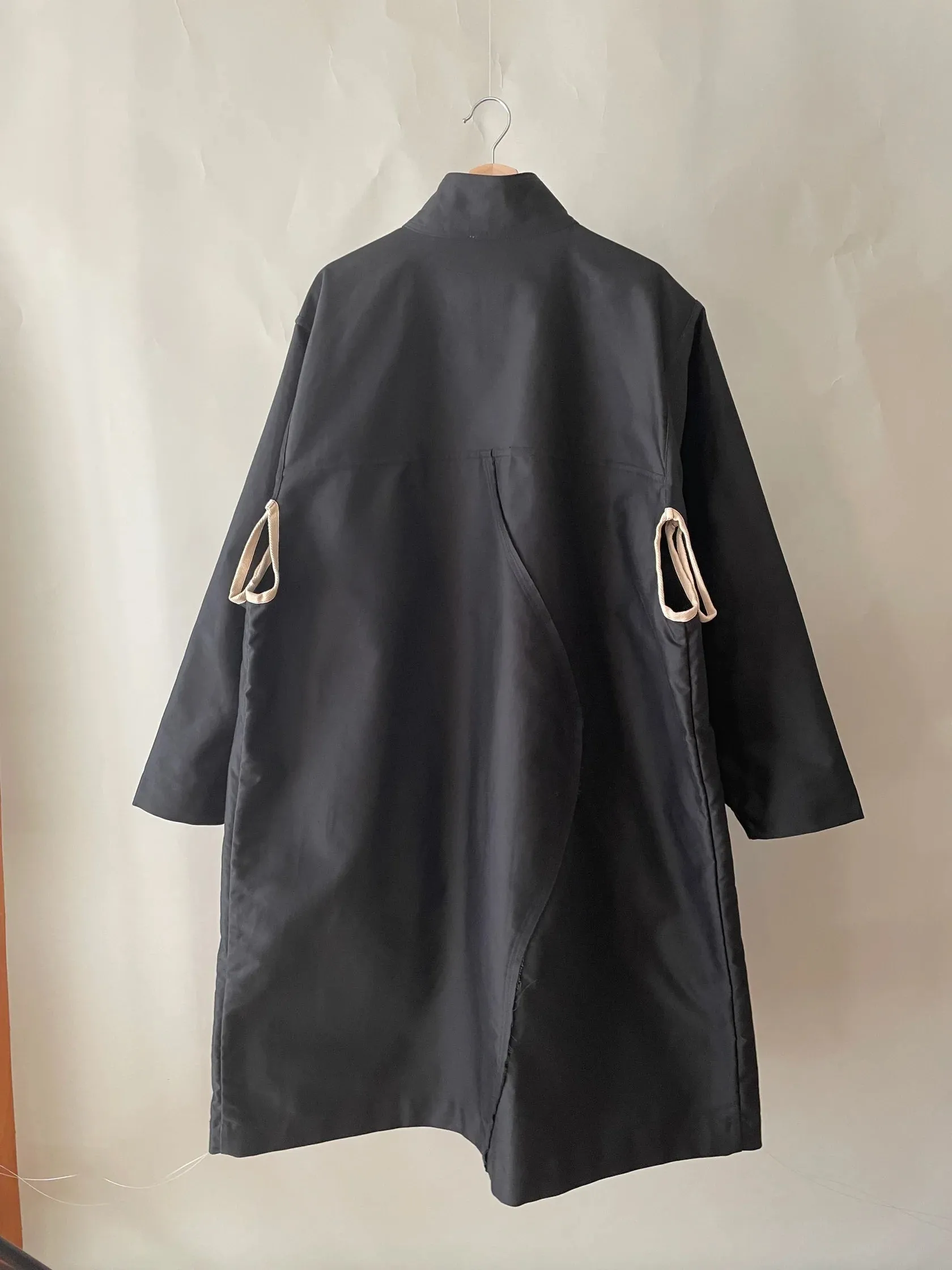 003/3dimension Coat Black