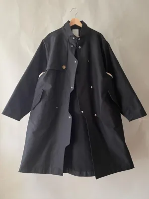 003/3dimension Coat Black