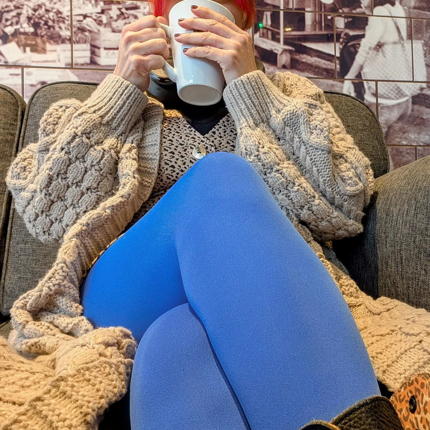 120 Denier Tights - Peacock