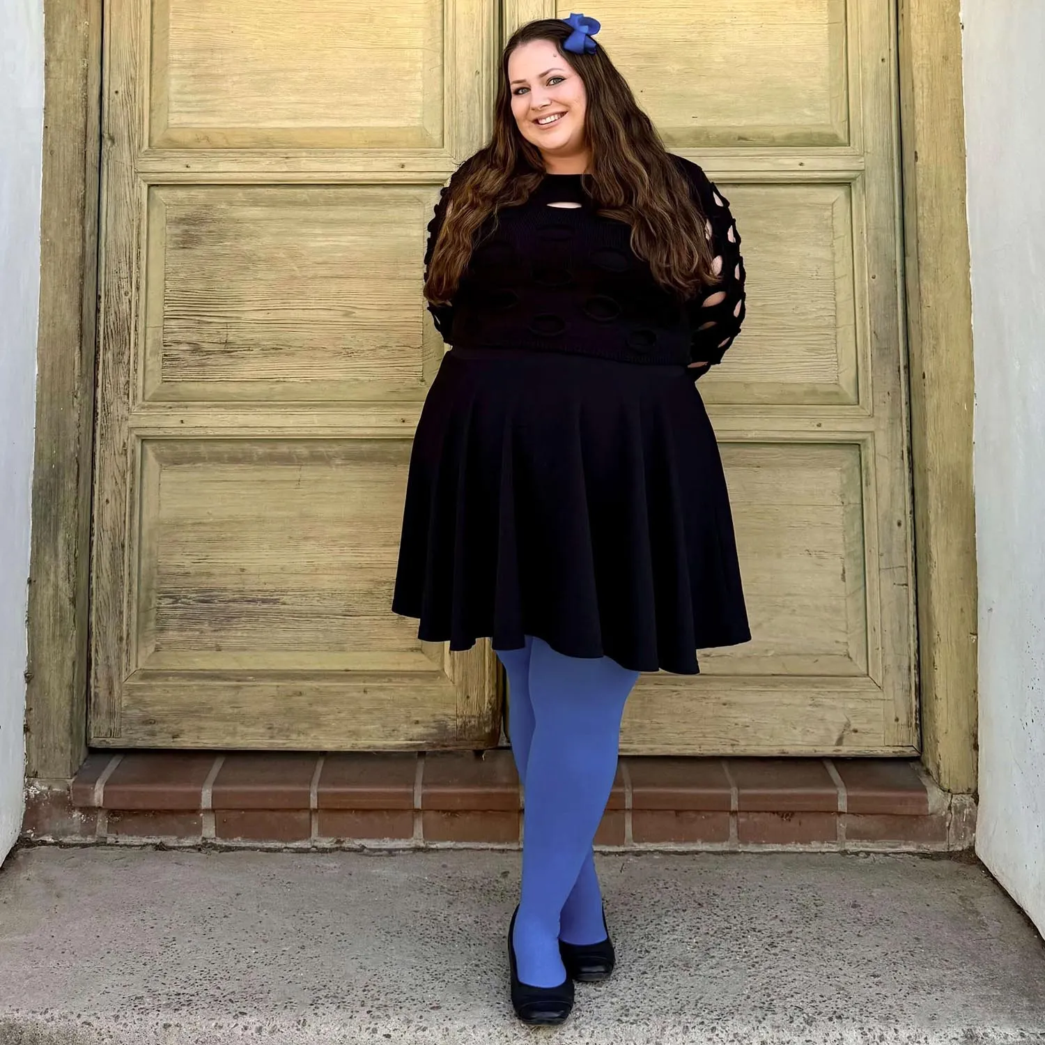120 Denier Tights - Peacock