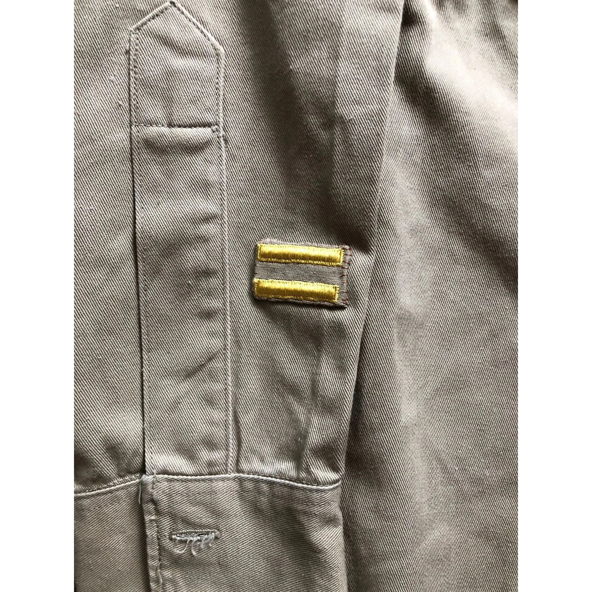 1965 Khaki Staff Sergeant Officer Dress Shirt 2nd Army