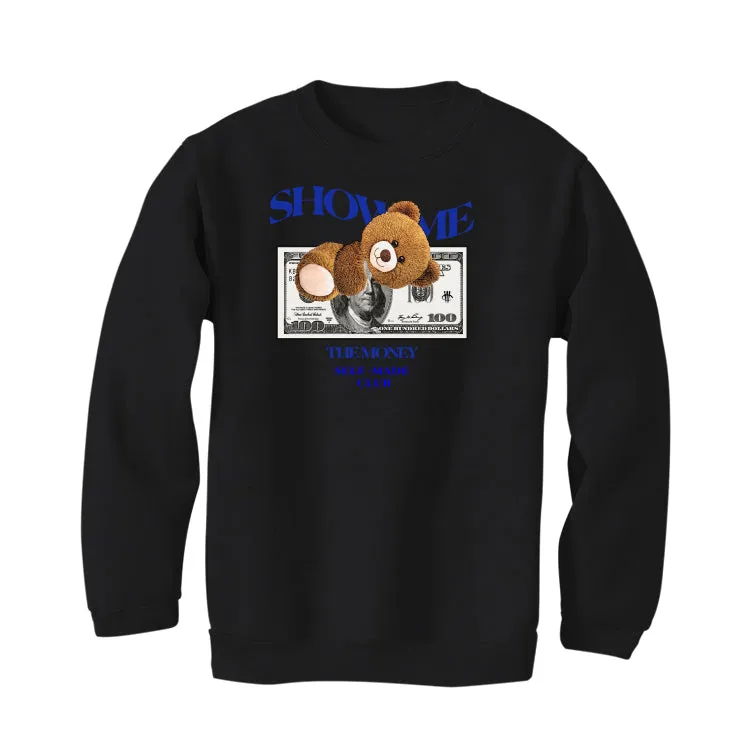 Air Jordan 12 WMNS “Hyper Royal” Black T-Shirt (TEDDY MO)