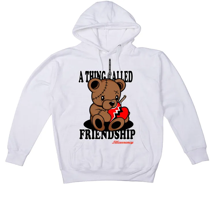 Air Jordan 9 “Fire Red” White T-Shirt (friendship)