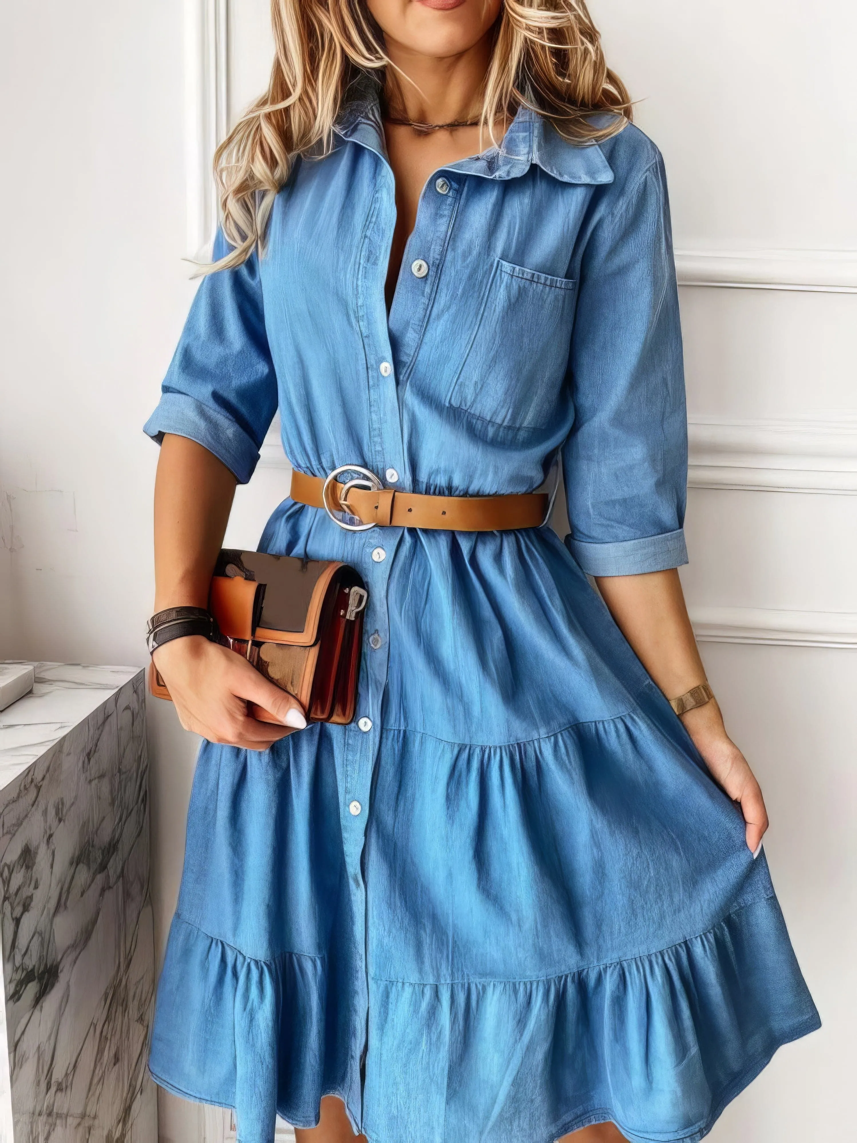 Beach Denim Dress