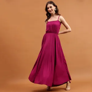 Burgundy Bliss Maxi Dress