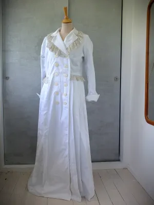 Christine’s pleated coat