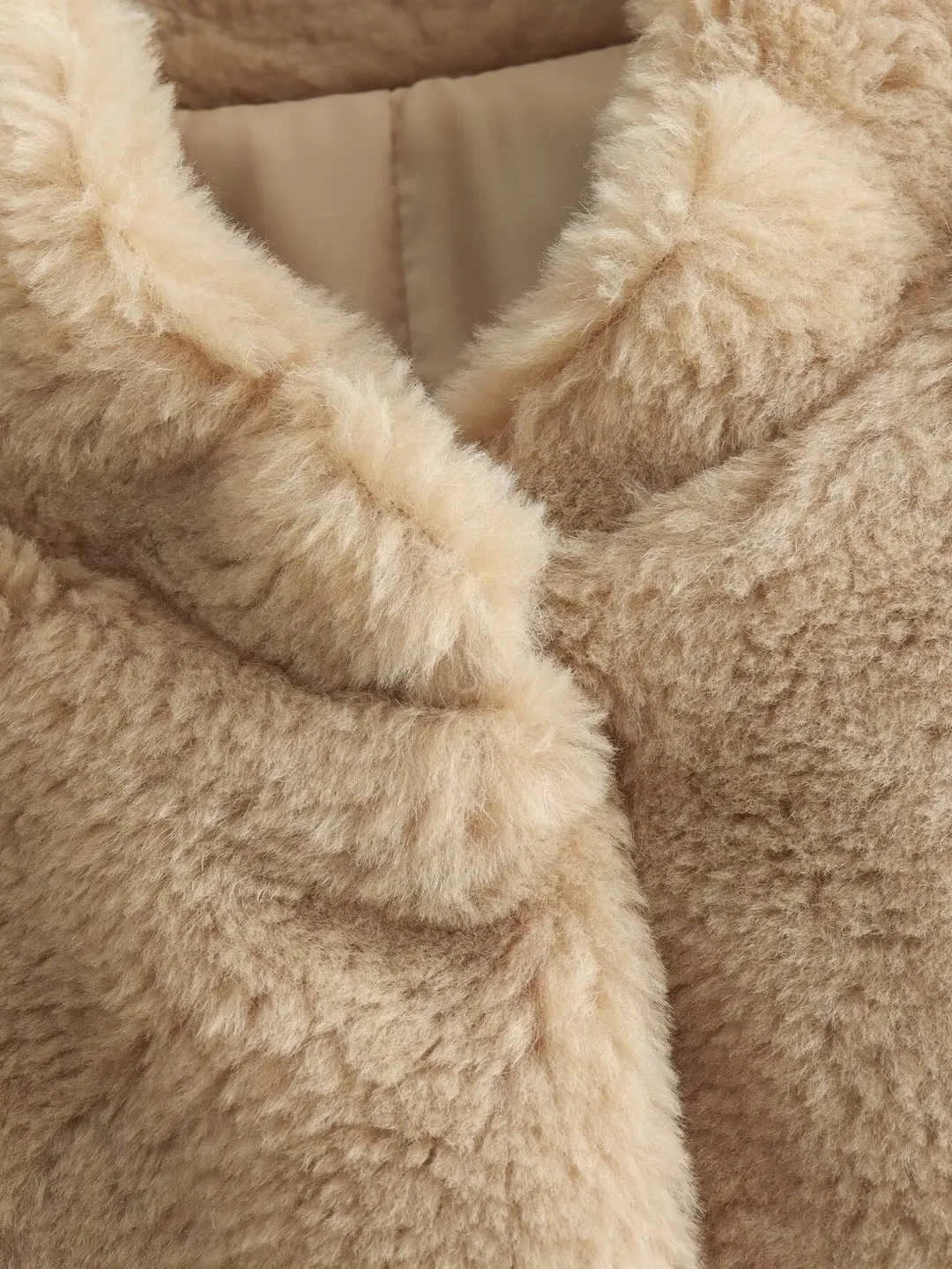 Clara - Teddy Fleece Coat