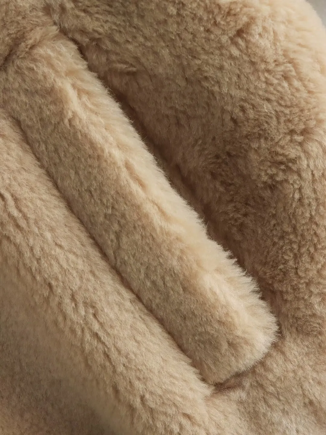 Clara - Teddy Fleece Coat