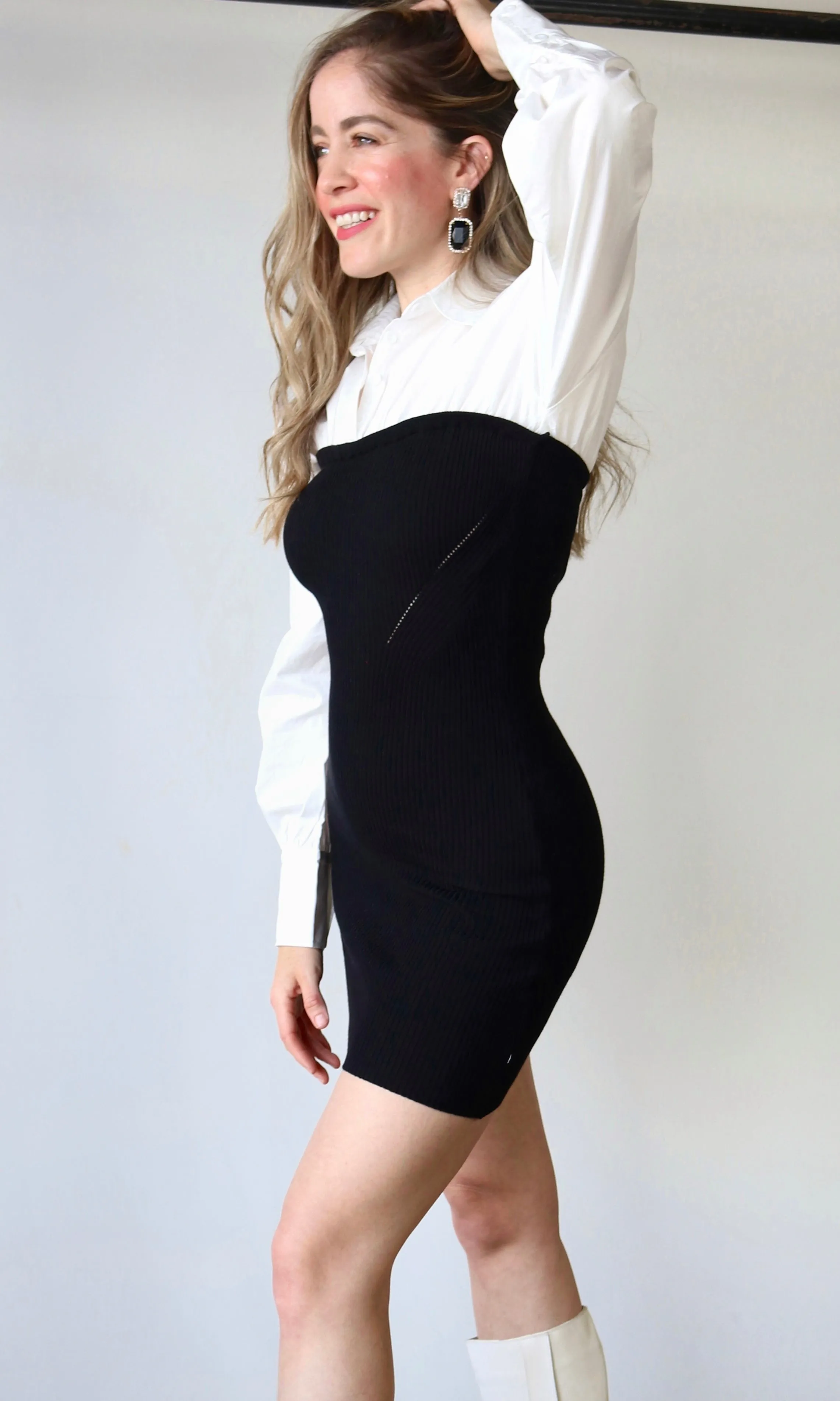 Corset Shirt Dress