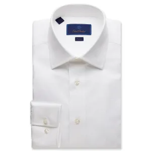 David Donahue Dress Shirt - Royal Oxford (2 Colors) (Trim)