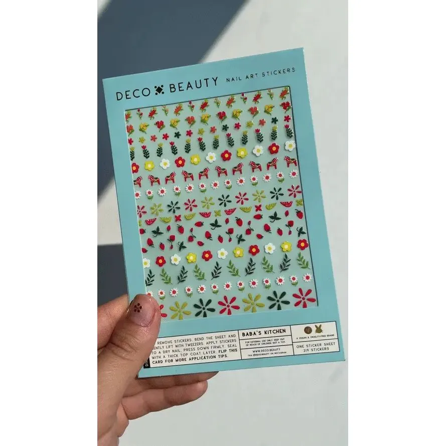 Deco Beauty - Nail Art Stickers - Baba's Kitchen