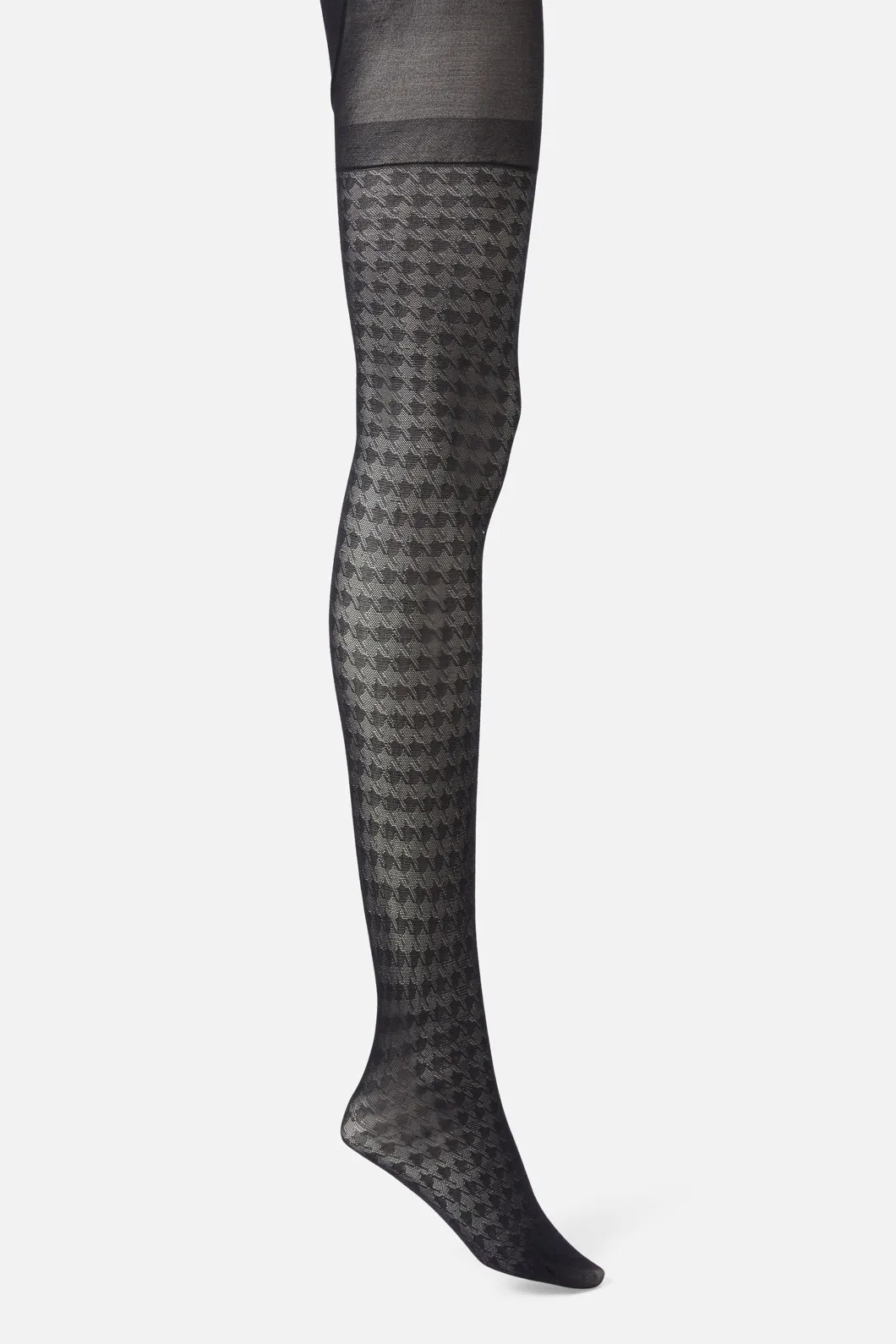 Houndstooth Tights