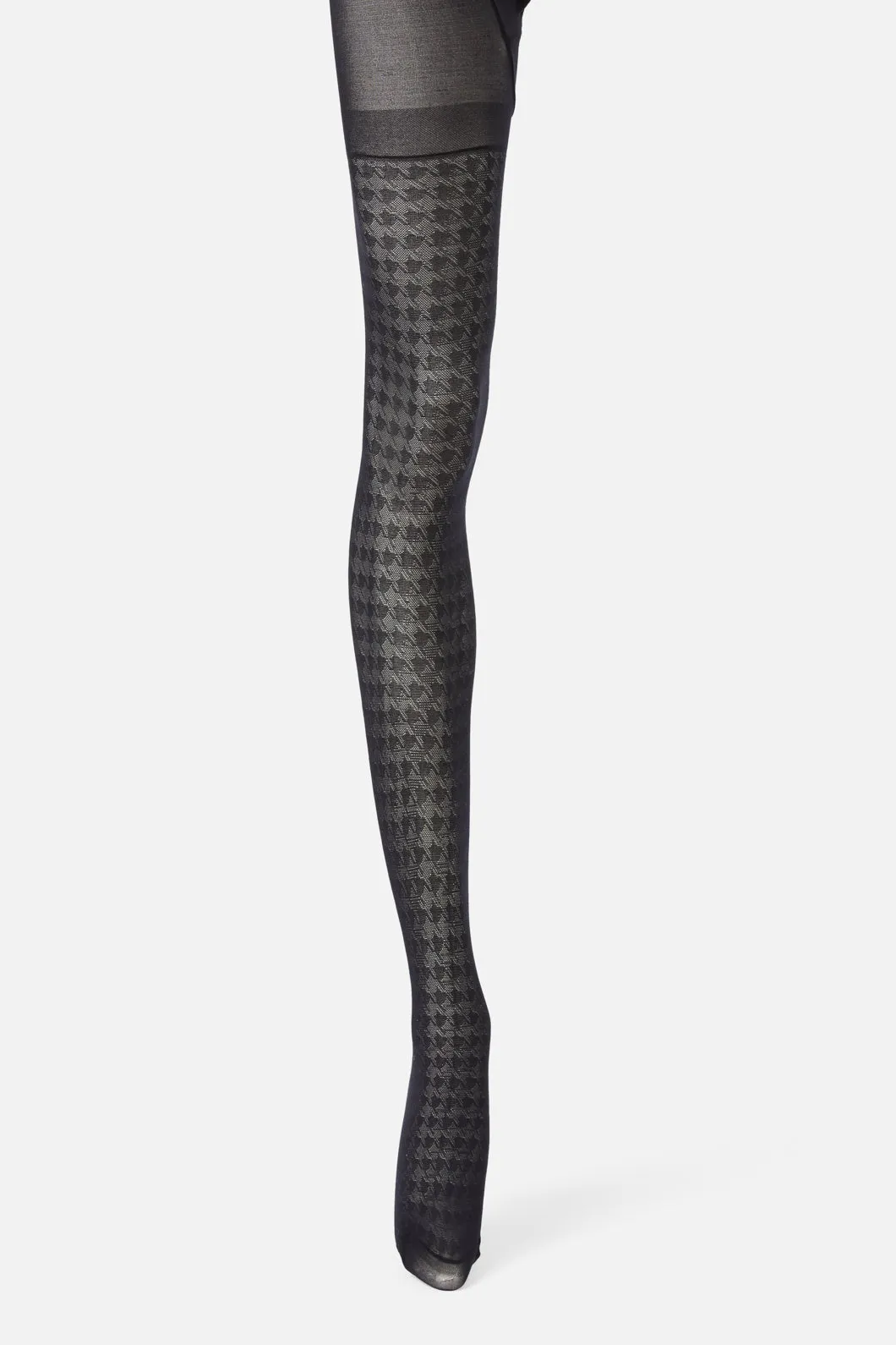 Houndstooth Tights