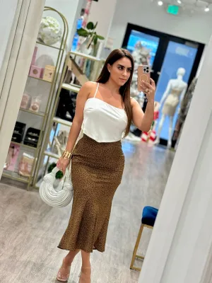 Katy Print Skirt