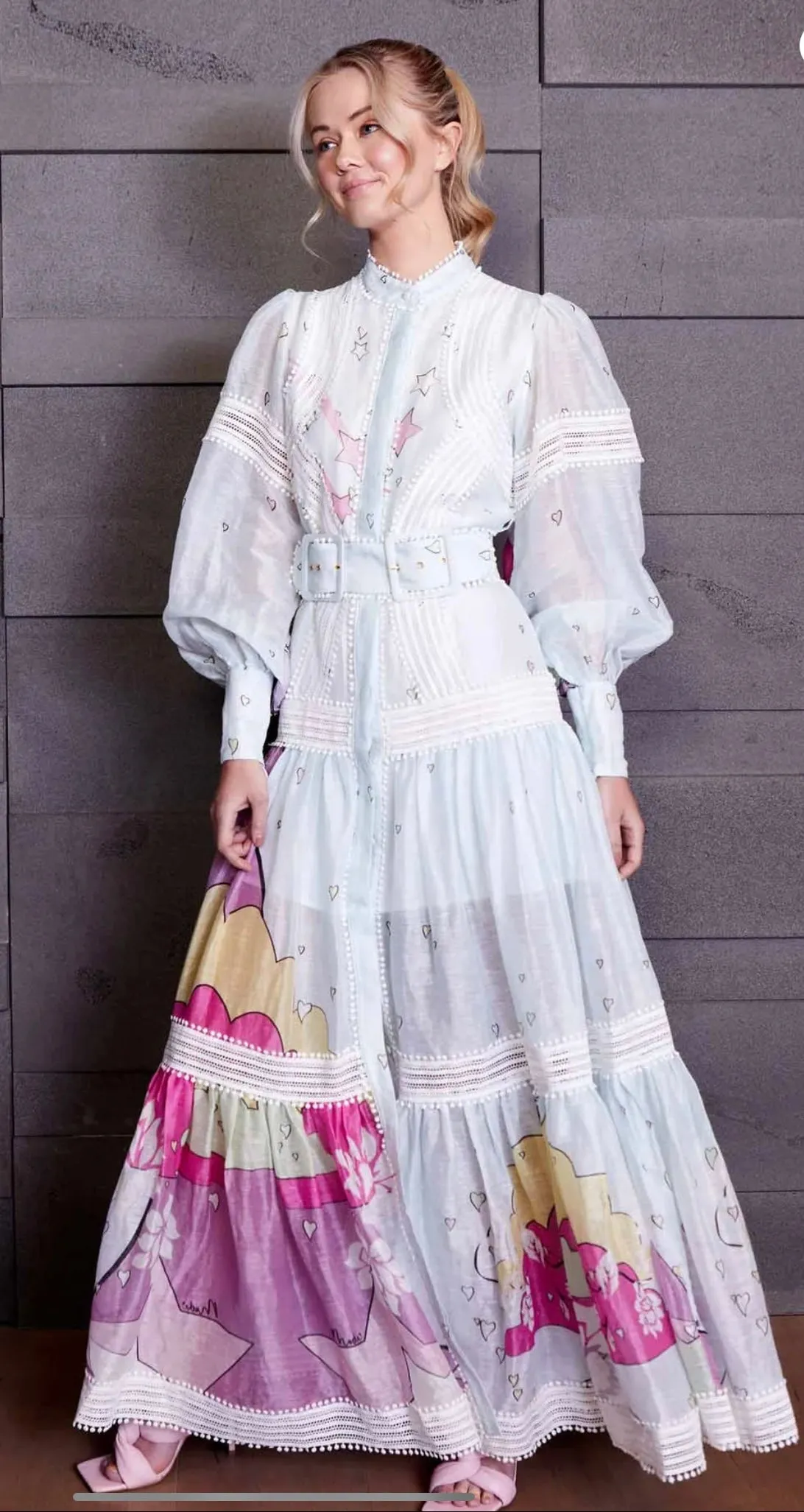 Mackenzie Mode - Starring Nights Maxi Dress - Pastel