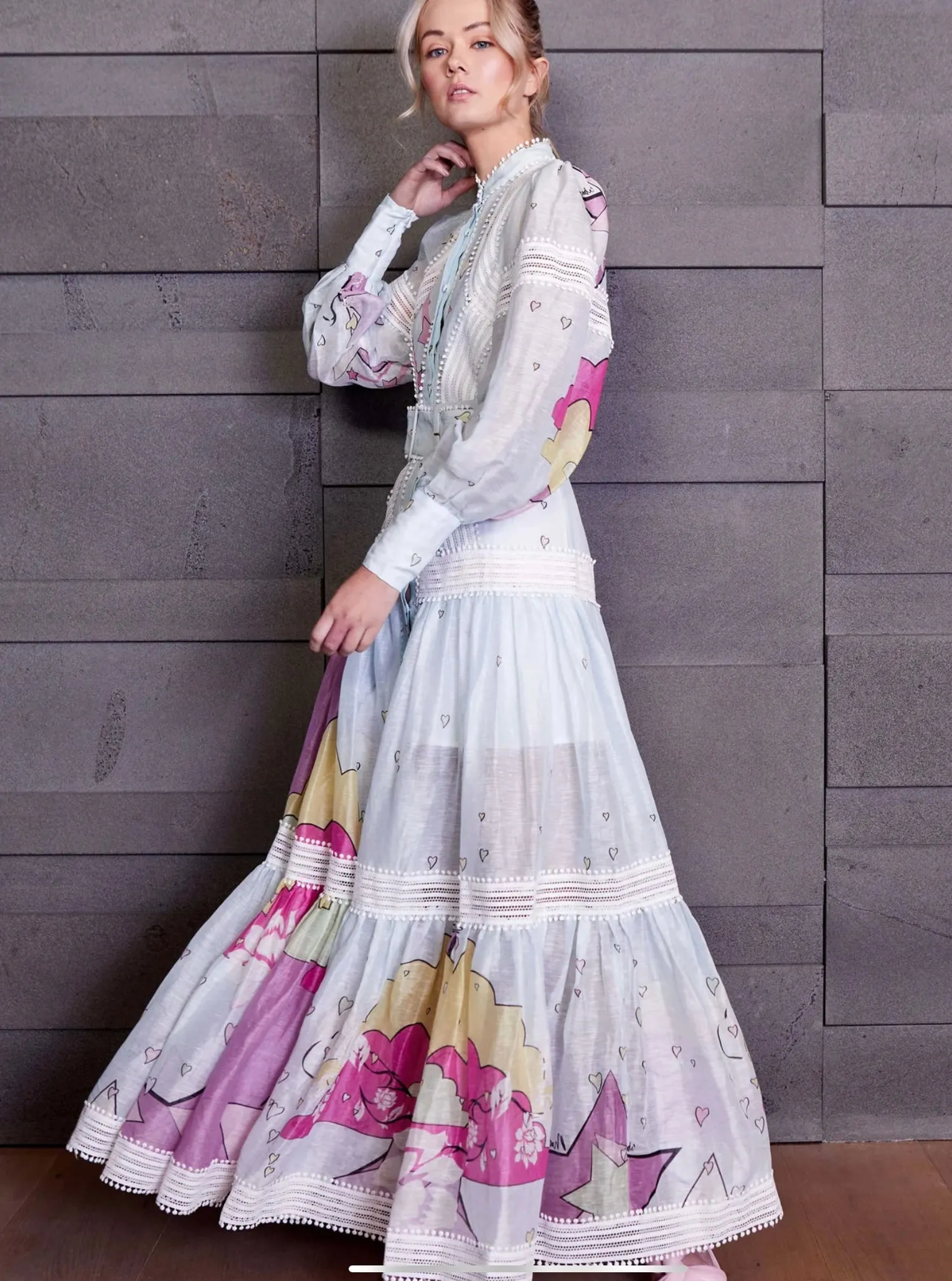 Mackenzie Mode - Starring Nights Maxi Dress - Pastel
