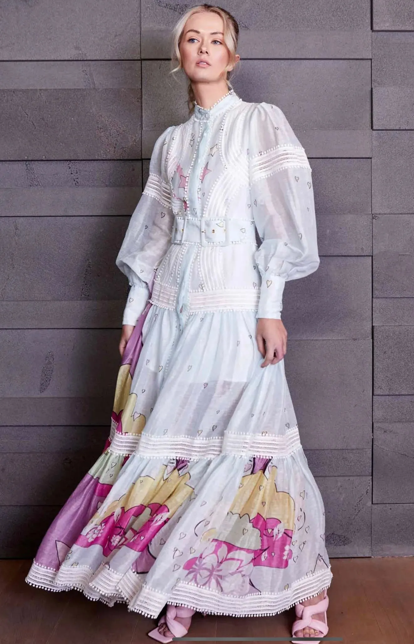 Mackenzie Mode - Starring Nights Maxi Dress - Pastel