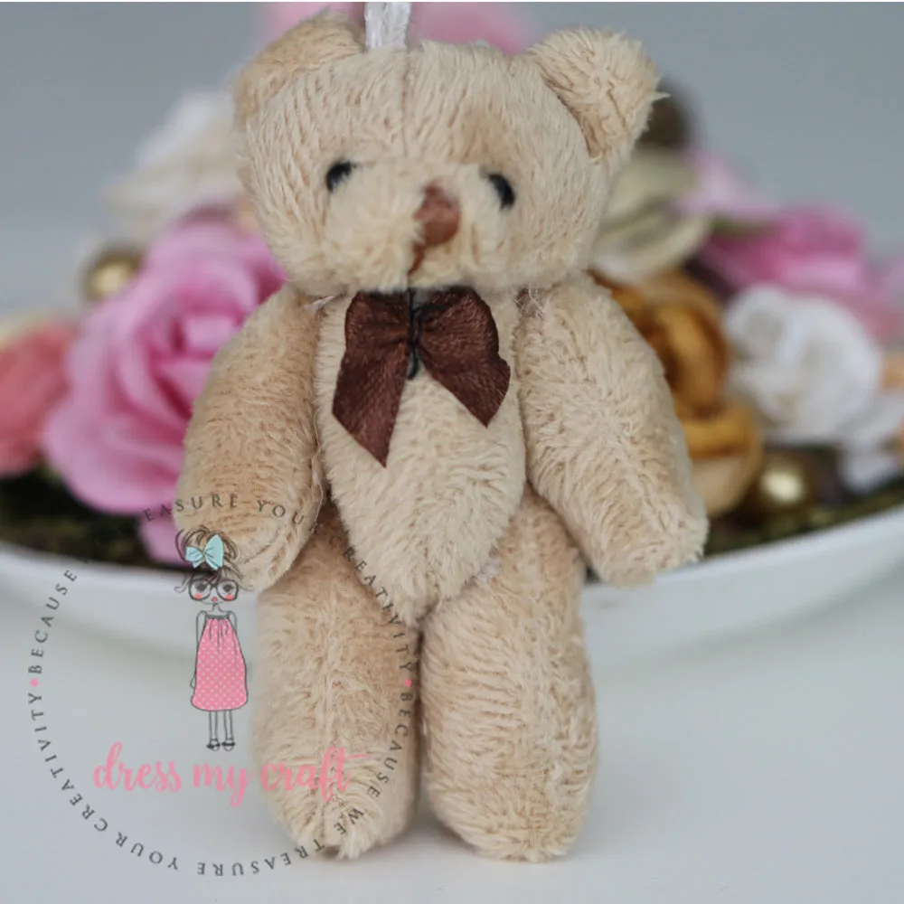 Mini Brown Soft Plush Teddy Bear