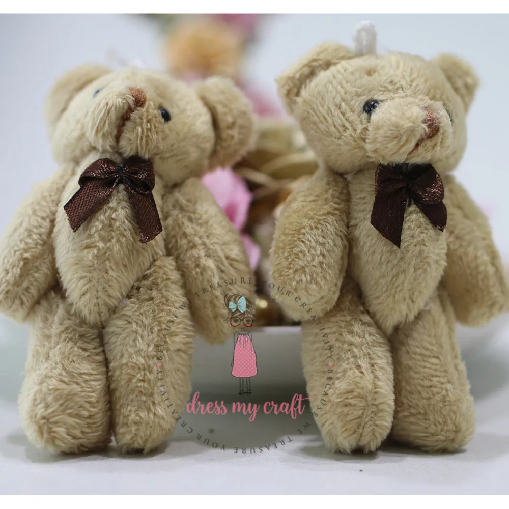 Mini Brown Soft Plush Teddy Bear
