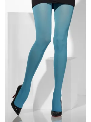 Opaque Blue Tights