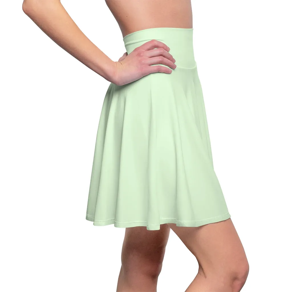 Pale Green Skater Skirt