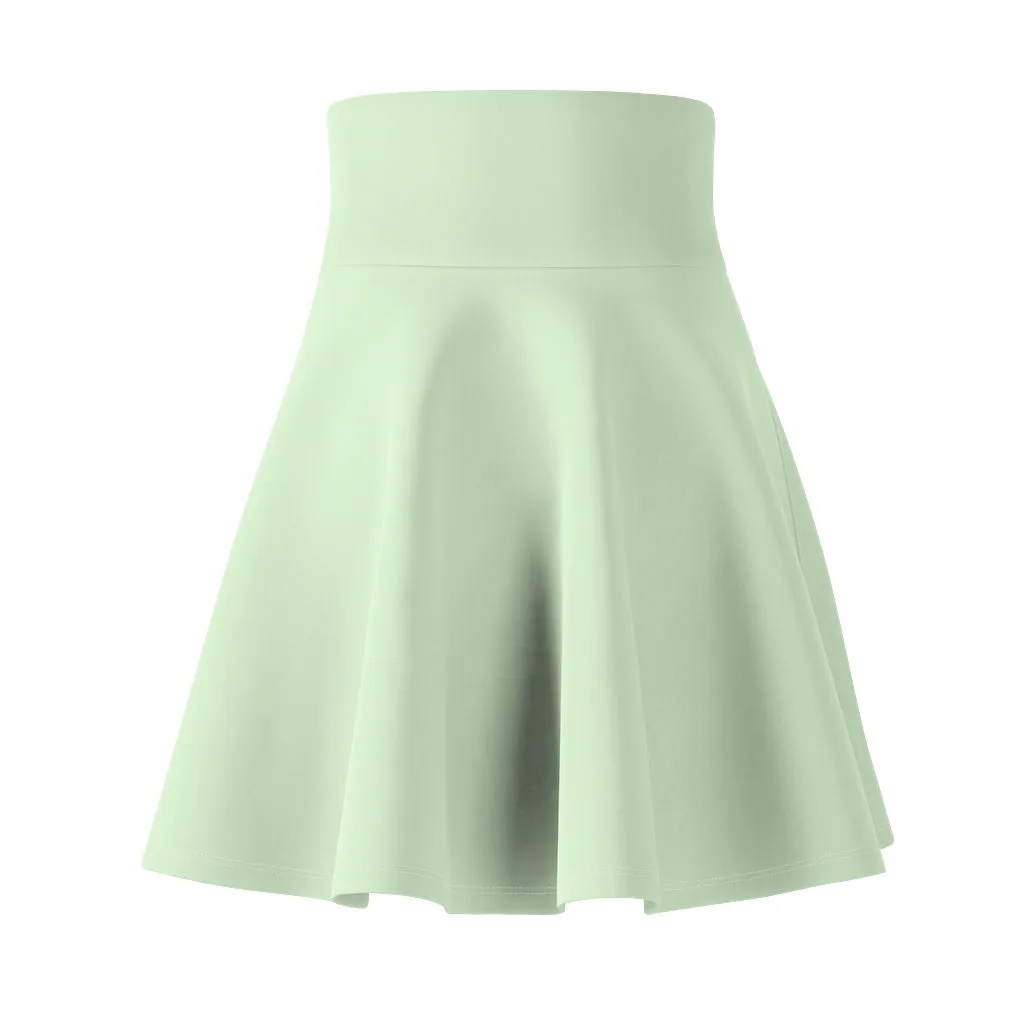 Pale Green Skater Skirt