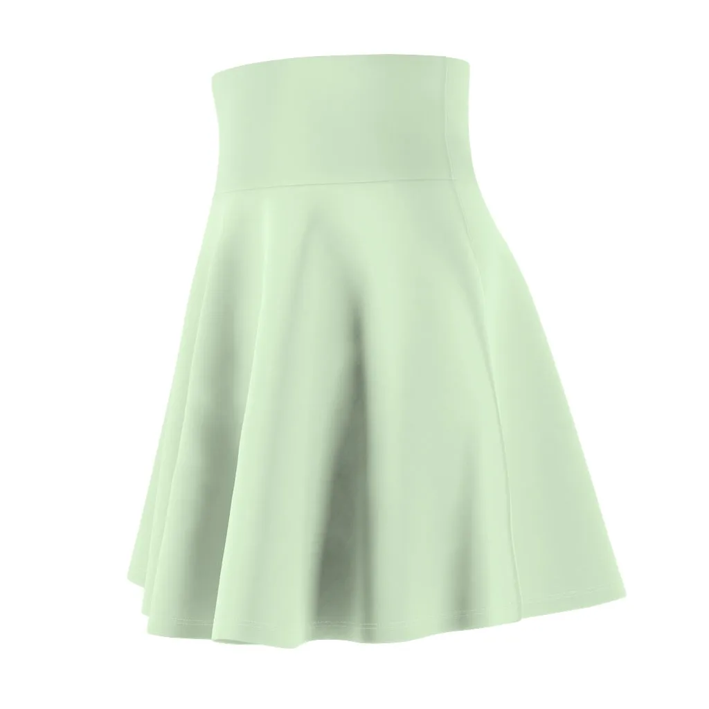 Pale Green Skater Skirt