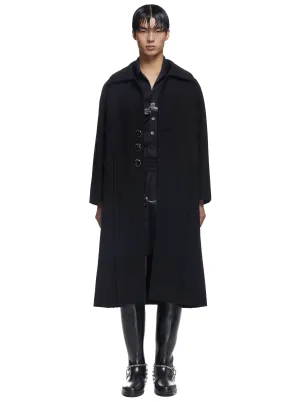Paneled Wool Coat