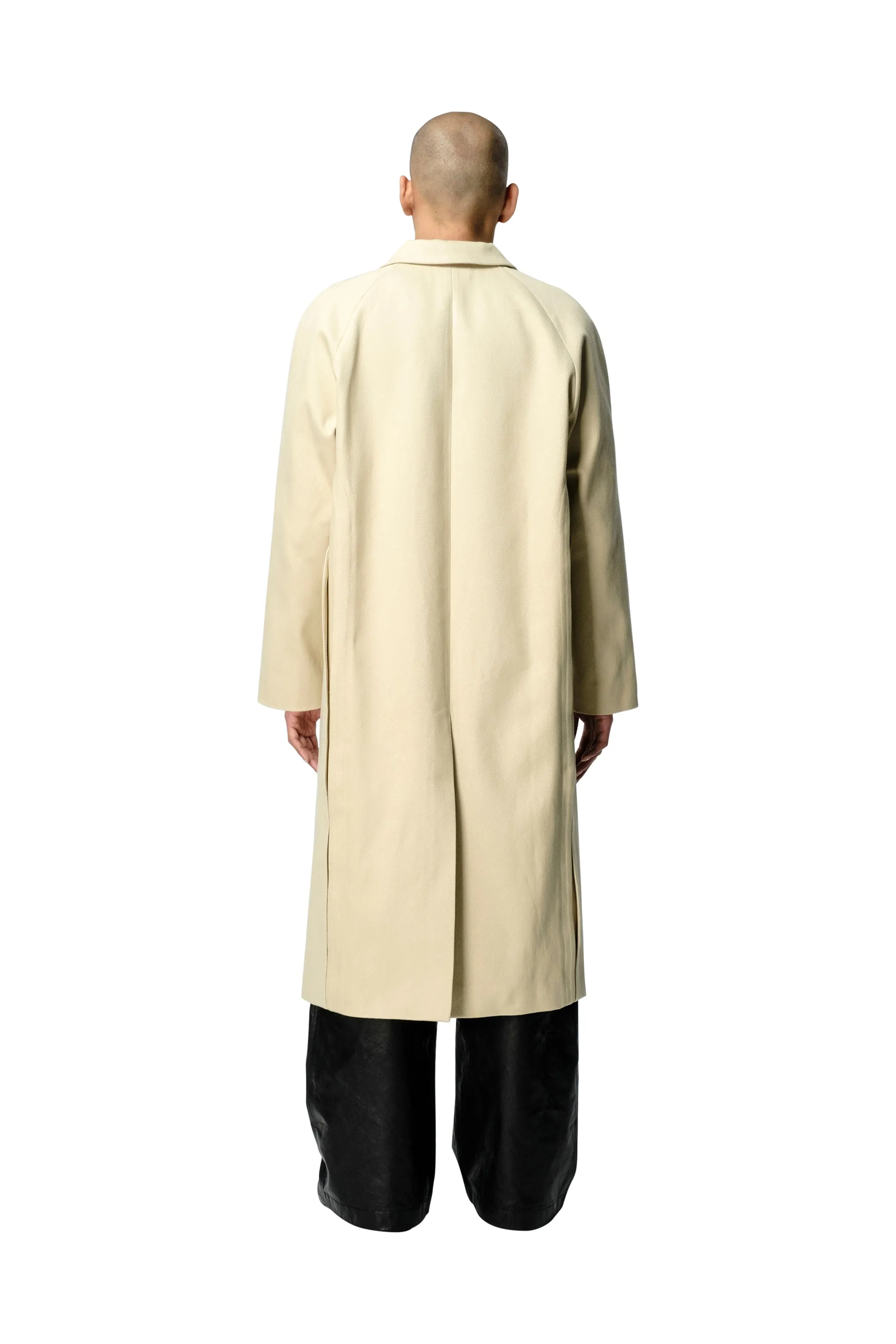 Panelled Mac Coat