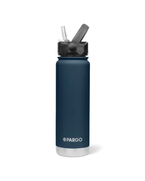 Project Pargo 750mL Insulated Bottle w/ Straw Lid - Deep Sea Navy