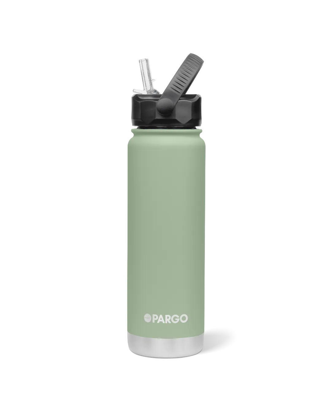 Project Pargo 750mL Insulated Bottle w/ Straw Lid - Eucalypt Green