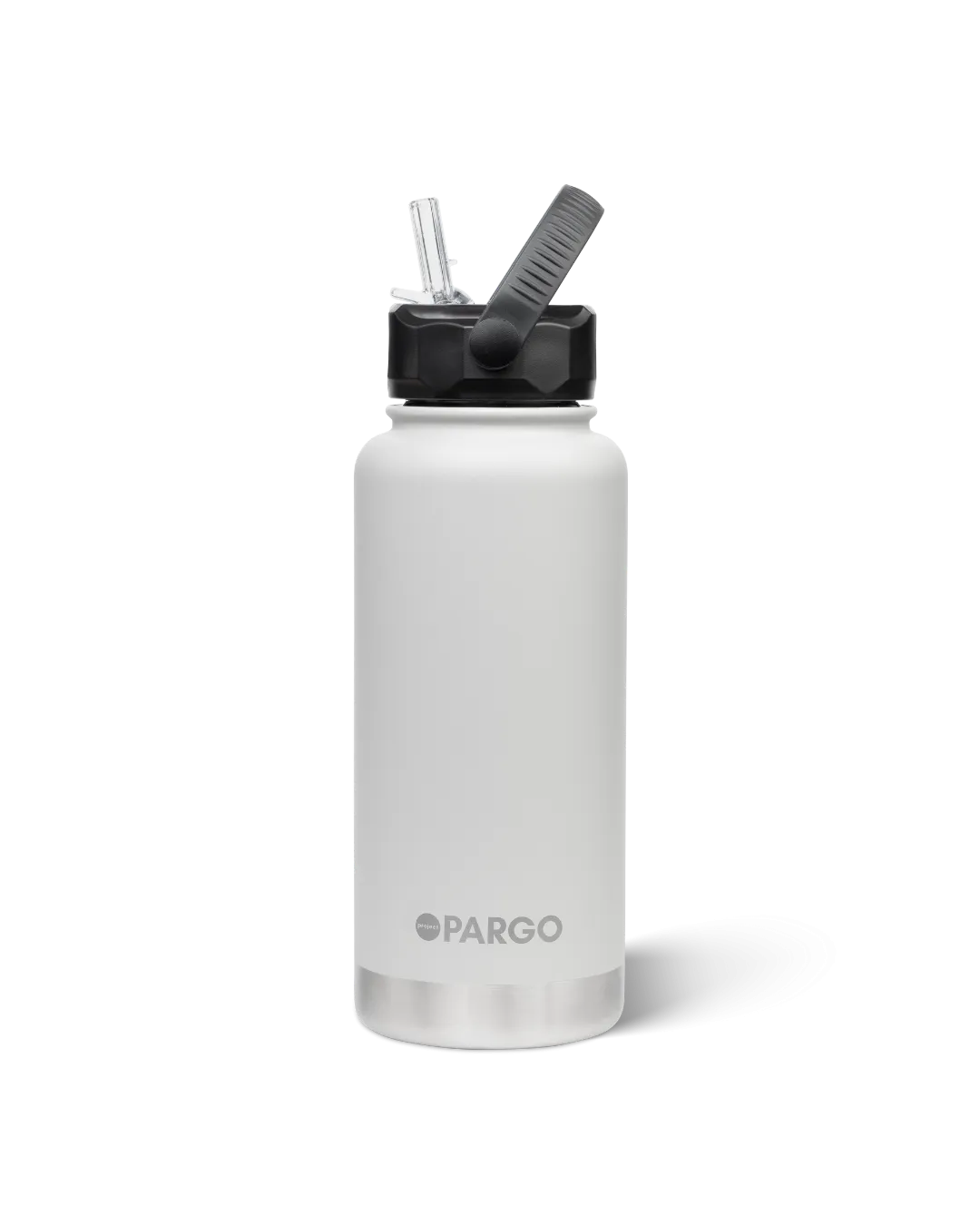 Project Pargo 950mL Insulated Bottle w/ Straw Lid - Bone White