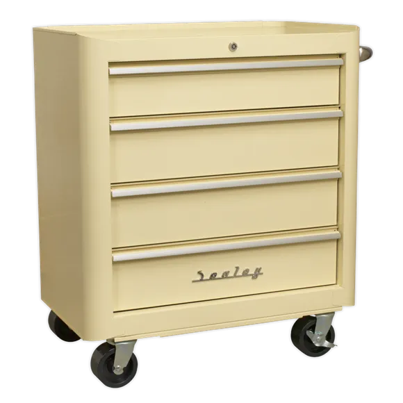 Sealey AP28204 4 Drawer Retro Style Rollcab