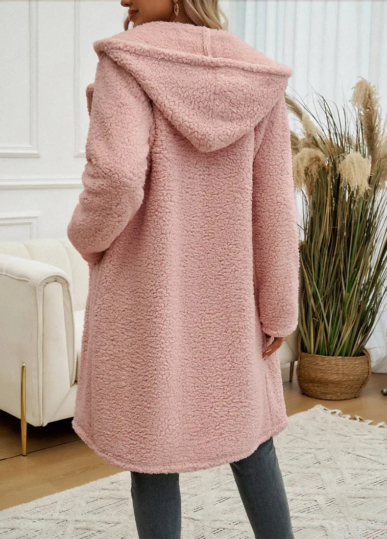 Sofia™ - Teddy Fleece Hooded Coat
