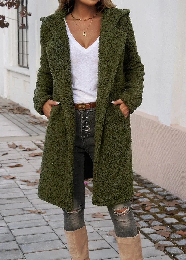 Sofia™ - Teddy Fleece Hooded Coat