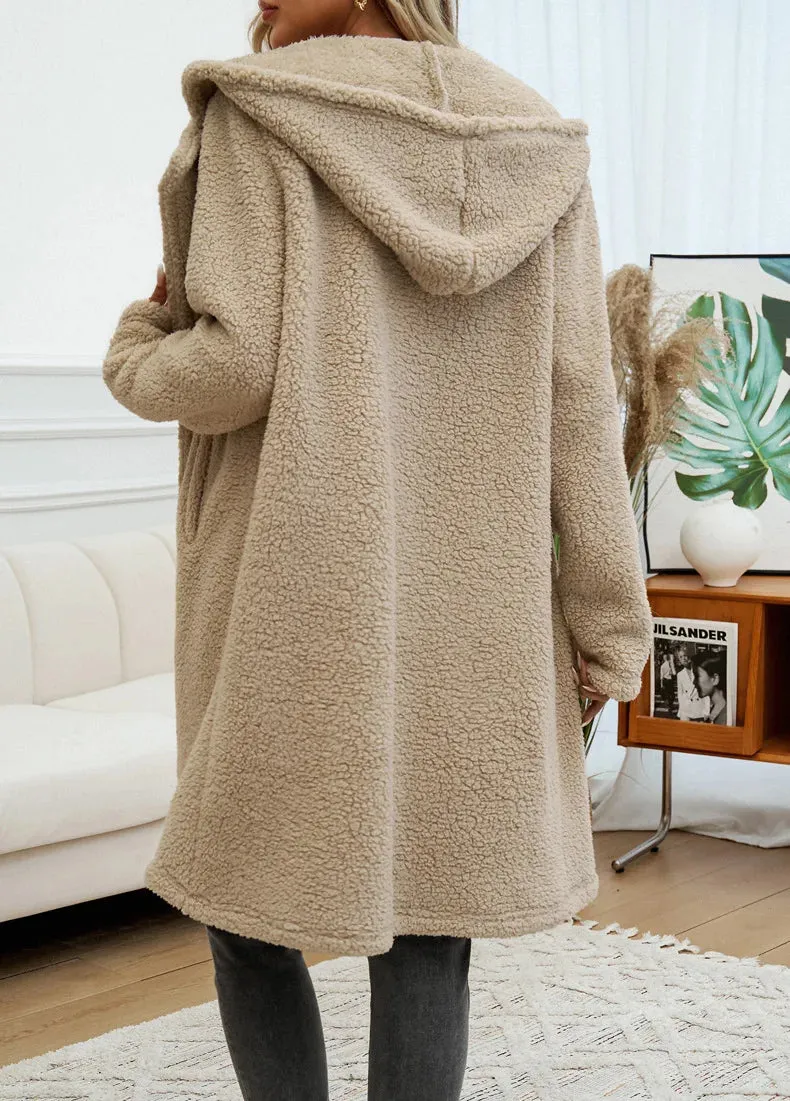 Sofia™ - Teddy Fleece Hooded Coat