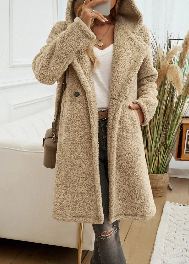 Sofia™ - Teddy Fleece Hooded Coat