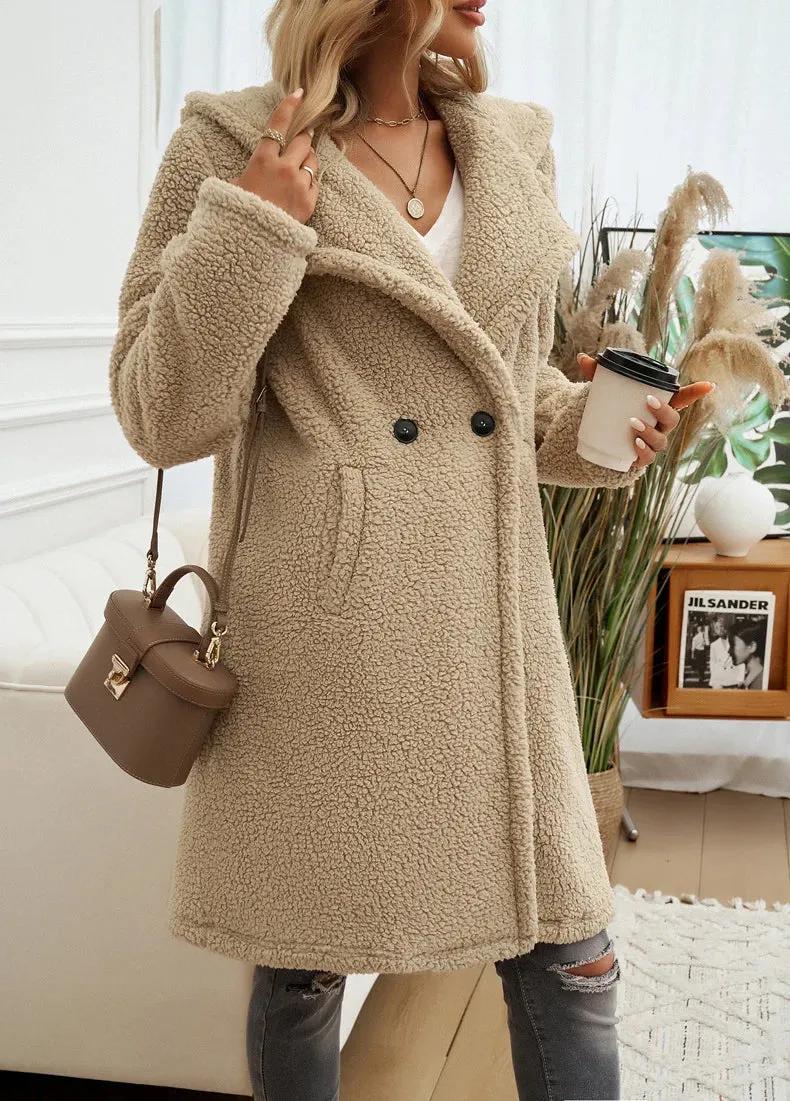 Sofia™ - Teddy Fleece Hooded Coat