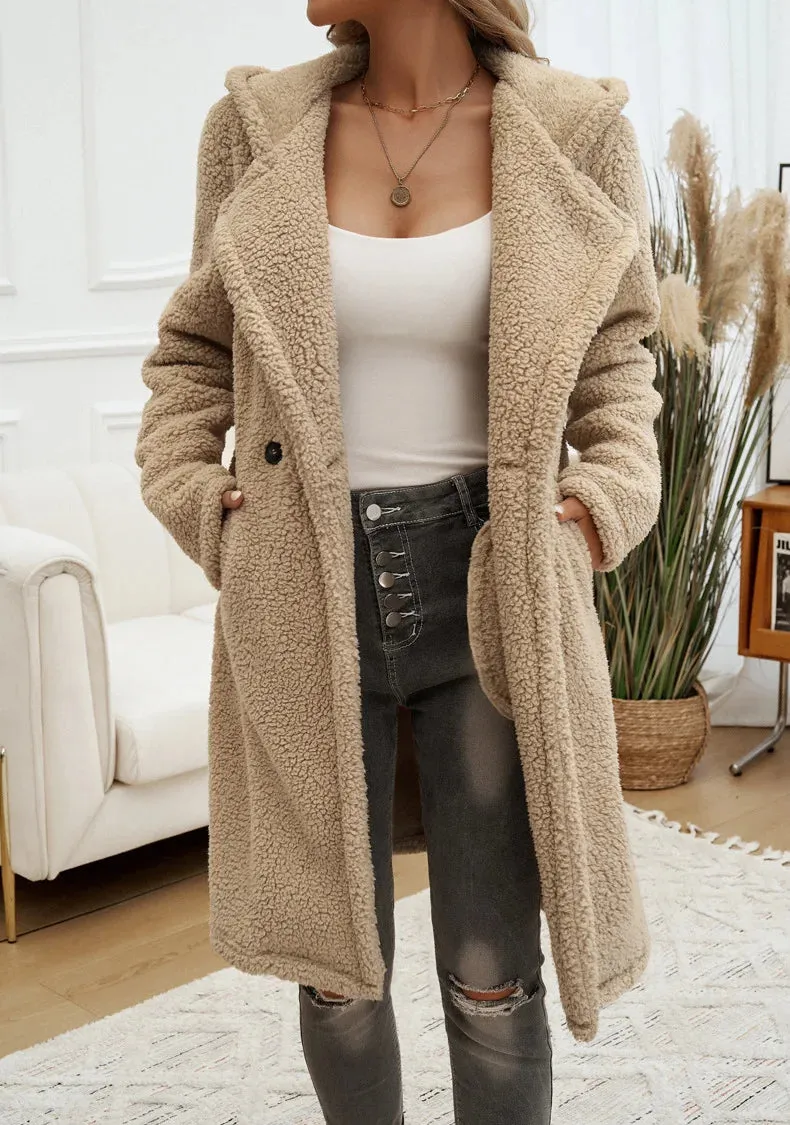 Sofia™ - Teddy Fleece Hooded Coat