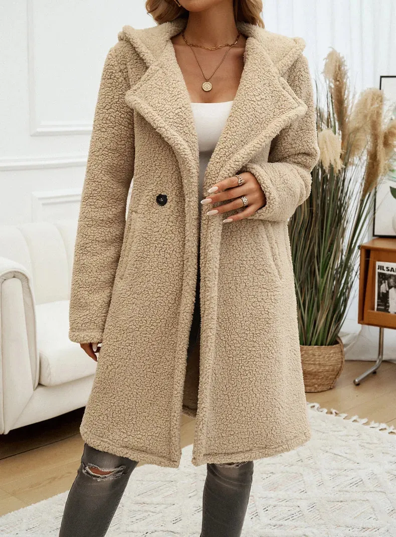 Sofia™ - Teddy Fleece Hooded Coat