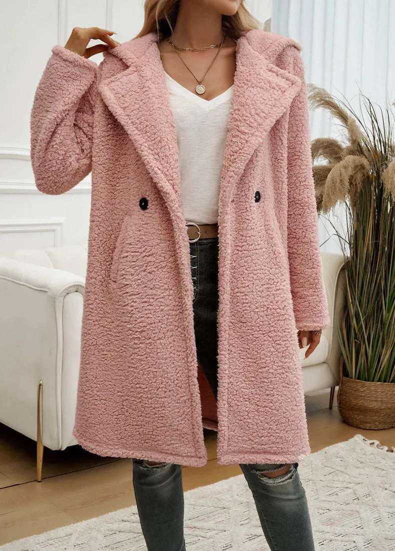 Sofia™ - Teddy Fleece Hooded Coat
