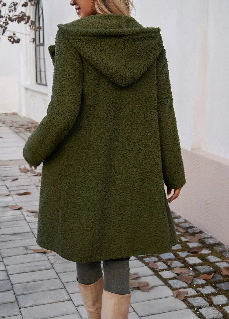 Sofia™ - Teddy Fleece Hooded Coat