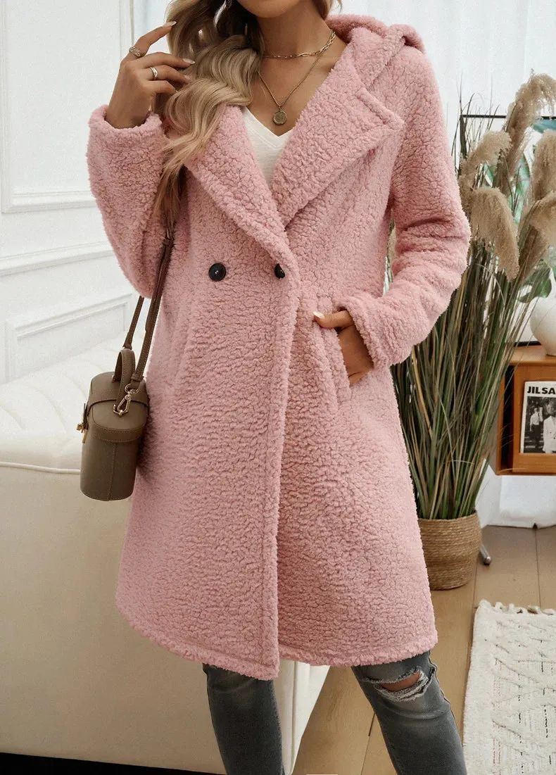 Sofia™ - Teddy Fleece Hooded Coat