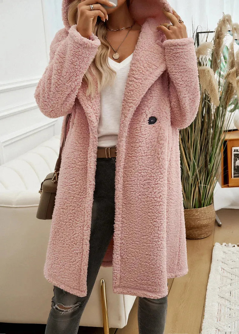 Sofia™ - Teddy Fleece Hooded Coat