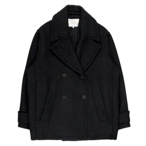 Studio Nicholson Charcoal Carew Peacoat