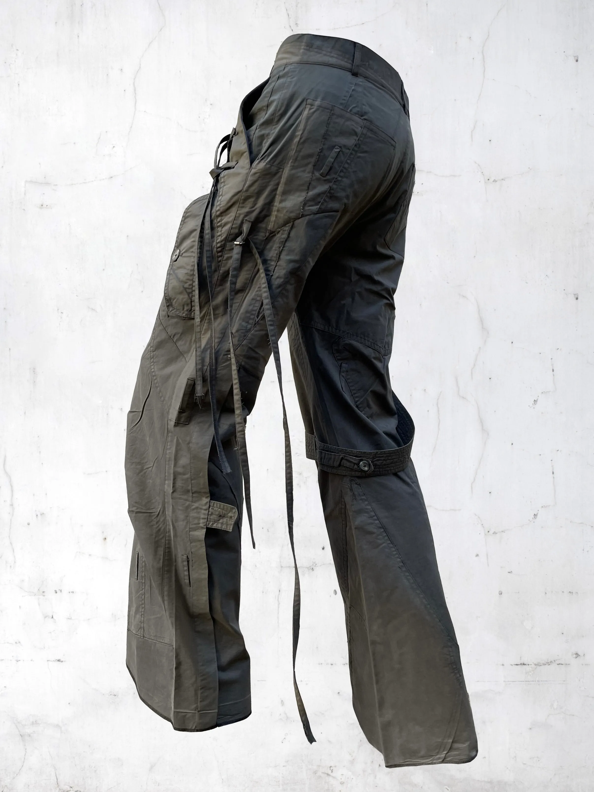 SUBMARINE PATCHWORK PANTS KAKI