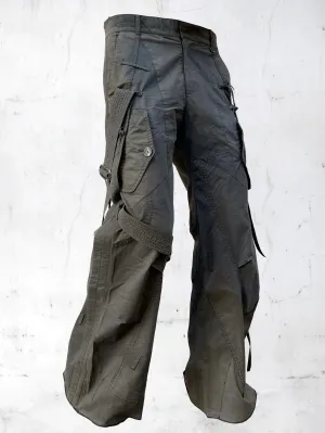 SUBMARINE PATCHWORK PANTS KAKI