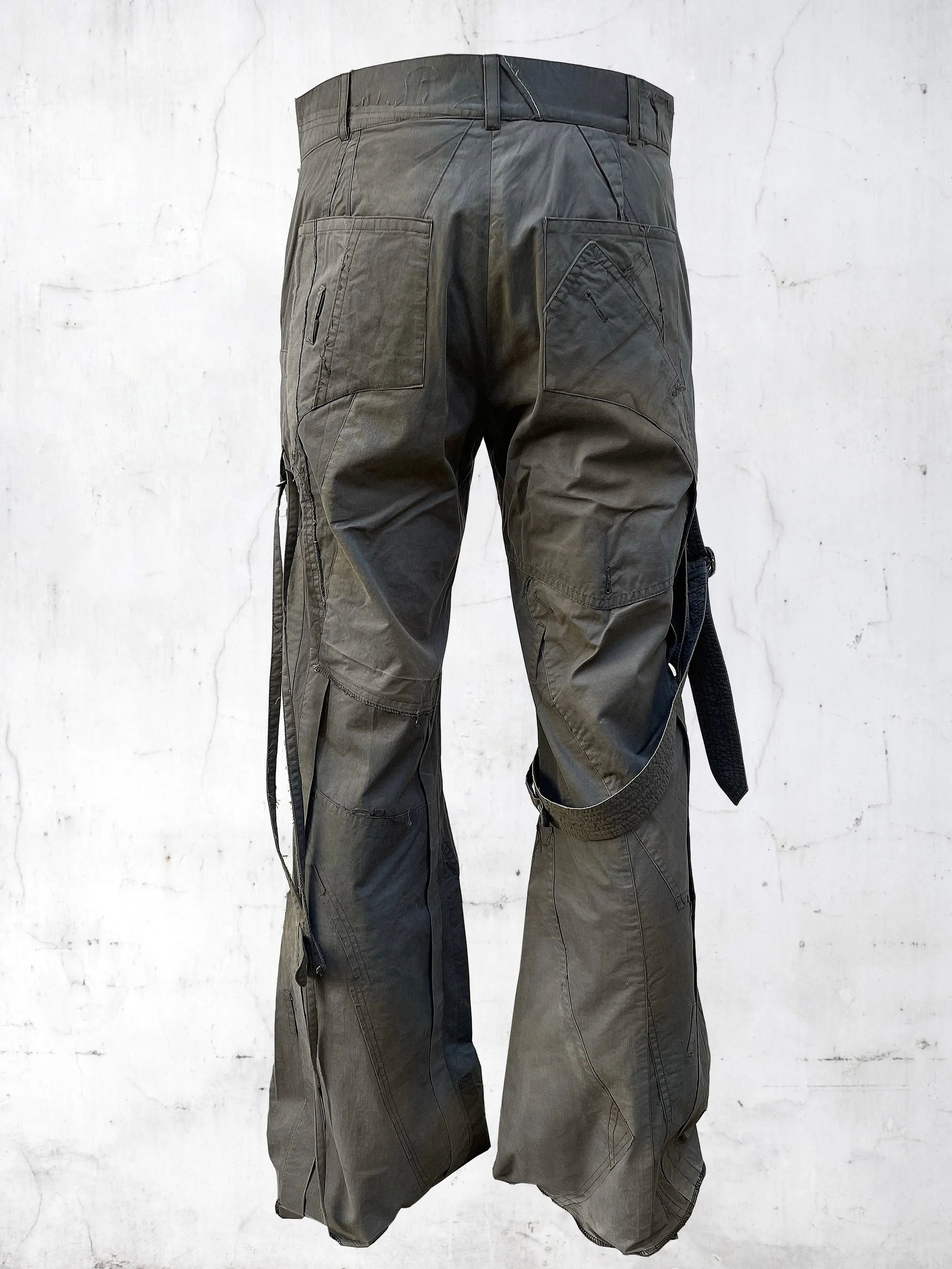 SUBMARINE PATCHWORK PANTS KAKI