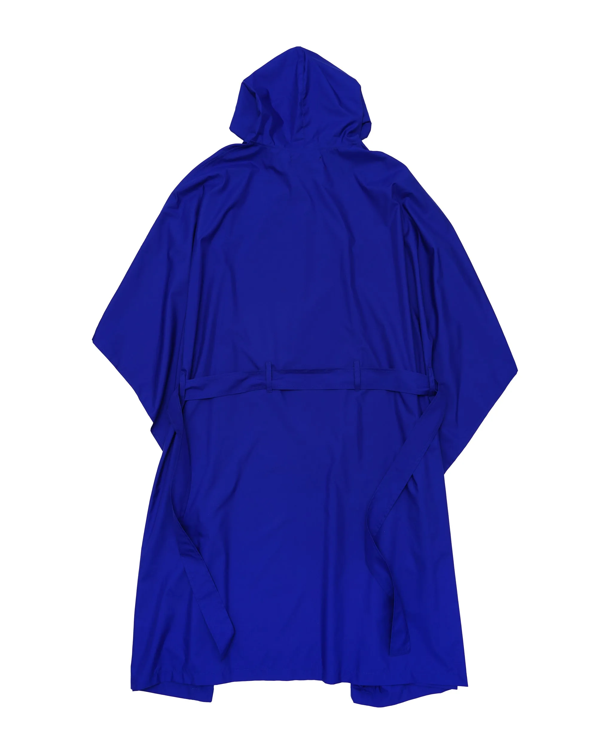 SUPPORTER PONCHO COAT BLUE